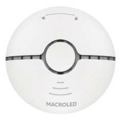 Sensor Macroled Smart Para Detección De Humo Con Alarma A Pilas SSH-30M2