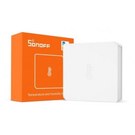 Sensor De Temperatura y Humedad Sonoff para Domotica SNZB-02