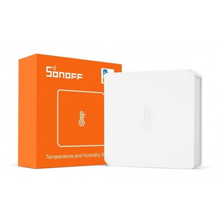 Sensor De Temperatura y Humedad Sonoff para Domotica SNZB-02