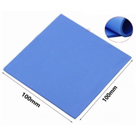 Pad Termico Thermal Pad Halnziye HY100 100x100x2.0mm 3W/M-K Para Mother Placa De Video Chipset Gpu Ic Ssd Ram