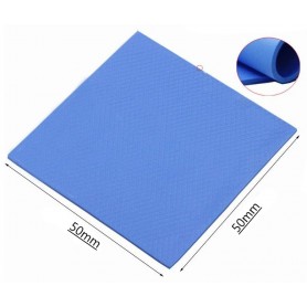 Pad Termico Thermal Pad Halnziye HY153 50x50x1.0mm 15.3W/M-K Para Mother Placa De Video Chipset Gpu Ic Ssd Ram
