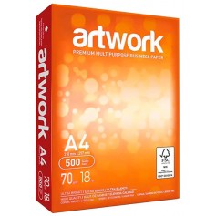 Resma A4 Artwork Alcalino FSC-2 70grs Blanco 500 Hojas