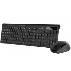 Combo Teclado & Mouse Inalambrico Bluetooth Genius SlimStar 8230