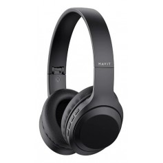 Auricular Inalambrico Bluetooth Radio Tarjeta SD Vincha Havit H628BT Negro