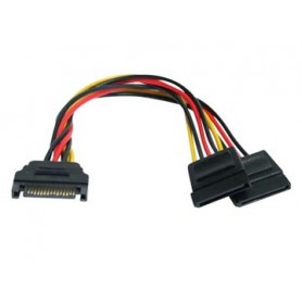 CABLE POWER SATA A 4 PINES MOLEX NISUTA SATA 15CM