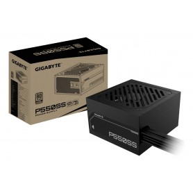 Fuente Certificada Gigabyte 550w 80 Plus Silver Black