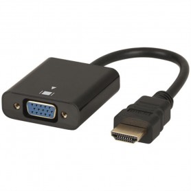 CONVERSOR KOLKE HDMI A VGA CON AUDIO