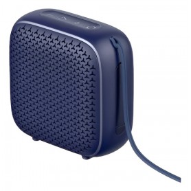 Parlante Portatil Bluetooth Havit SK838BT Tarjeta De Memoria Auxiliar Mini Plug 3.5mm 5W Azul