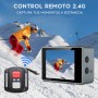 Camara Deportiva 5K ActionCam Ultra HD 4K 170 Grados Con Microfono & Control Remoto Wifi