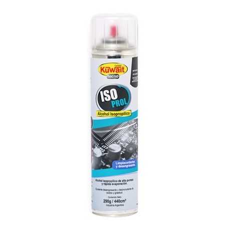 Alcohol Isopropilico En Aerosol Kuwait 440cc 290grs