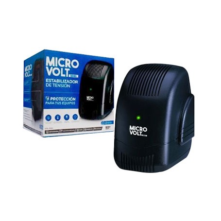 Estabilizador Regulador de Voltaje Trv Micro Volt Series 1000/2000Va 4 Tomas