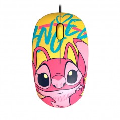 Mouse Con Cable Xtech Stitch Yellow XTM-D40GST