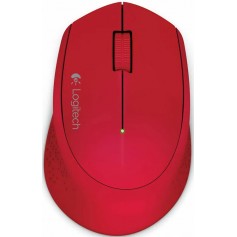 Mouse Inalambrico Logitech M280 Rojo