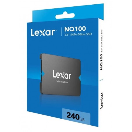 Disco Solido Ssd 240gb NQ100 Lexar 2.5mm Sata Interno 6gbs/s