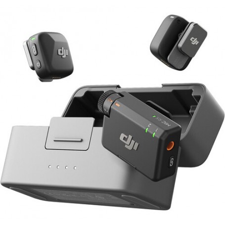 Kit Dji Mic Mini Microfono Corbatero Inalambrico 1tx 2rx