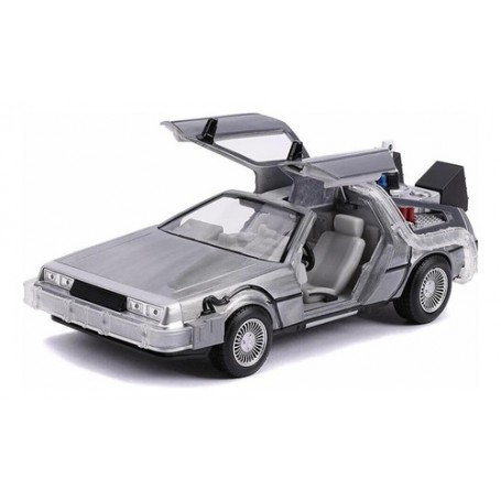 Auto De Coleccion Escala 1:32 Jada Delorean Volver Al Futuro