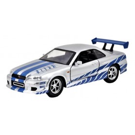 Auto De Coleccion Escala 1:32 Skiline Brian Rapido y Furioso