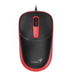 Mouse Con Cable USB Genius DX-123 Rojo