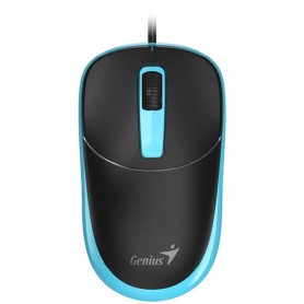 Mouse Con Cable USB Genius DX-123 Azul