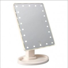 Espejo Rectangular Con Luz Led Recargable Hytoshy HT-301 Rotacion 360