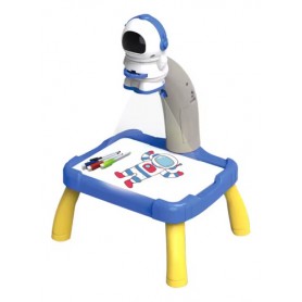 Mesa De Dibujo Didactica Con Proyector Infantil Astronauta