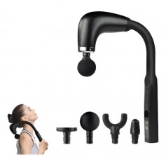 Masajeador Muscular Recargable Fascial Gun Massage 5 Cabezales