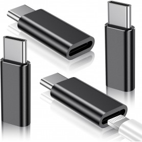 Adaptador OTG Lightning Hembra A Usb-C Type-C Tipo-C Apple iPhone