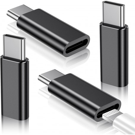 Adaptador OTG Lightning Hembra A Usb-C Type-C Tipo-C Apple iPhone