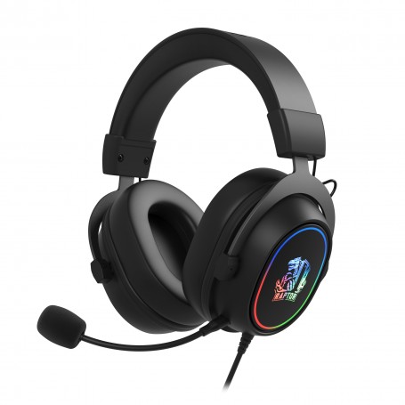 Auricular Vincha Con Cable Gamer RGB USB 7.1 Raptor Inferno Pro PC PS4 PS5 XBOX