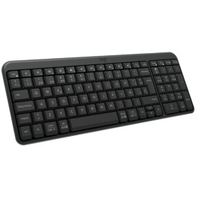 Teclado Inalambrico Con Bluetooth Logitech K250 Pebble Negro