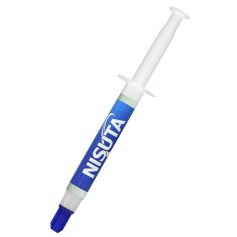 Grasa Termica Disipadora Jeringa Con Espatula Metalica 4grs Nisuta NSGRASILJE4M