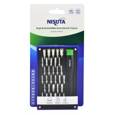 Kit Herramientas Para Reparacion De Celulares Tablet 33 Piezas Nisuta NSKDP33