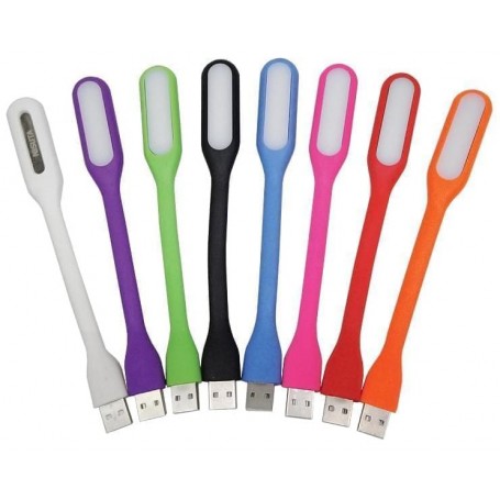 Luz Led USB Flexible Linterna Portatil Lectura Notebook Nisuta NSUSBL2
