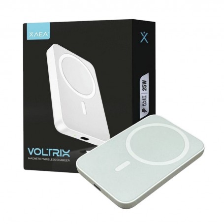 Cargador Portatil Power Bank Magnetico Magsafe Battery Pack XAEA Voltrix Mods-721 25W 5000mAh