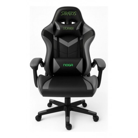 Silla Sillon Gamer Noga Stratos Kt Butaca Pc Gaming Reclinable Negro