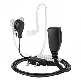 Auricular Manos Libres Con Microfono Remoto Compatible Con Handy Baofeng Walkie64