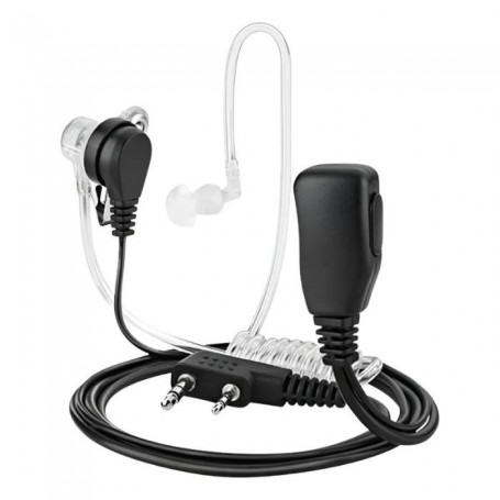 Auricular Manos Libres Con Microfono Remoto Compatible Con Handy Baofeng Walkie64