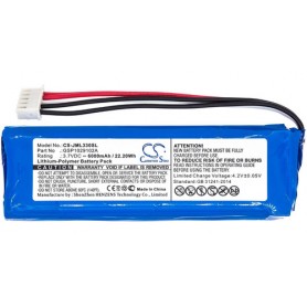 Bateria Para Parlante JBL Charge 3 6000mAh CS-JMF330SL