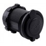 Cargador Toma Usb Doble Para Embutir Auto 12/24v 2.1a Negro