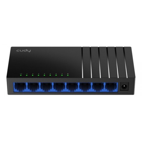 Switch De Red Cudy 8 Puertos GS108D Gigabit 10/100/1000 Plug And Play