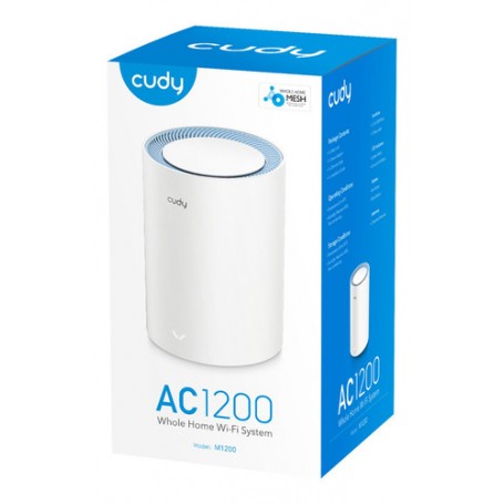 Sistema Wi-fi Cudy M1200 Mesh Doble Banda Ac1200