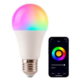Foco Led Rgb Smart Bulb Melech 9w 220v E27 2700-6500k Wifi