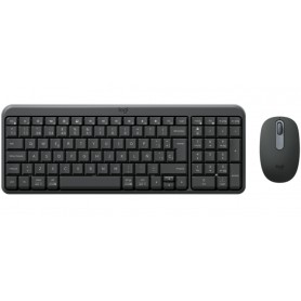 Combo Teclado & Mouse Inalambrico Bluetooth Logitech MK250 Negro