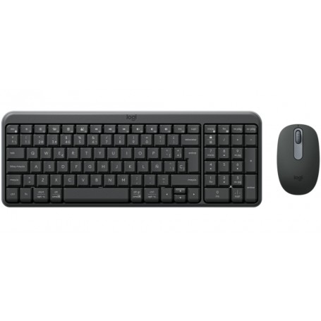 Combo Teclado & Mouse Inalambrico Bluetooth Logitech MK250 Negro
