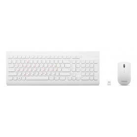 Kit Teclado y Mouse Lenovo 510 Wireless Inalambrico Blanco 2.4Ghz