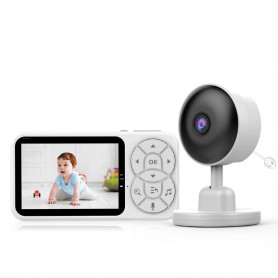 Monitor Con Camara Para Bebe Seisa 3.5 Pulgadas JK-Y9854
