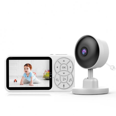 Monitor Con Camara Para Bebe Seisa 3.5 Pulgadas JK-Y9854