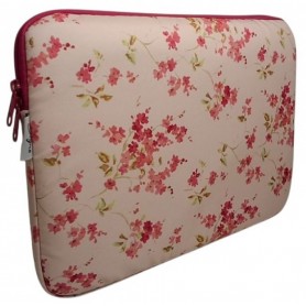 Funda Notebook 15/16" Flores Rosas Con Bolsillo SignoTech 101023