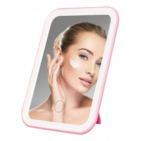 Espejo Led Tactil Portatil 3 Intensidades Seisa HX1506 17X12