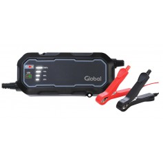 Cargador de Bateria con Pinzas Global JS8000-SC-220V Bateria 8000mAh